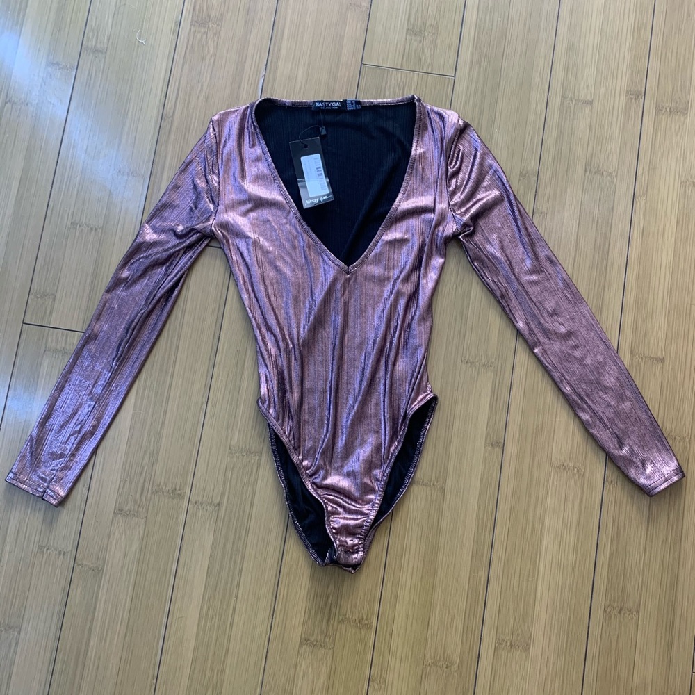 Nasty Gal Plunge Bodysuit